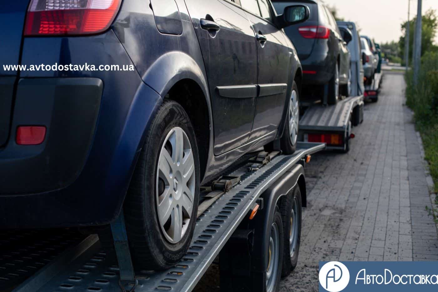 Доставка авто из Германии в Украину автовозом фотография