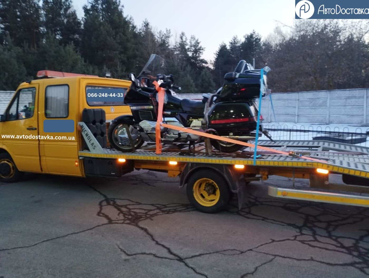 Мотоэвакуация Одесса фотография